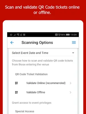 Ticketing.events QR Code Ticket Scanner android App screenshot 9