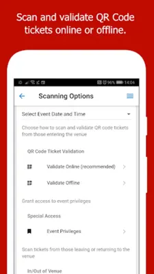 Ticketing.events QR Code Ticket Scanner android App screenshot 14