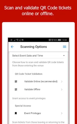 Ticketing.events QR Code Ticket Scanner android App screenshot 4