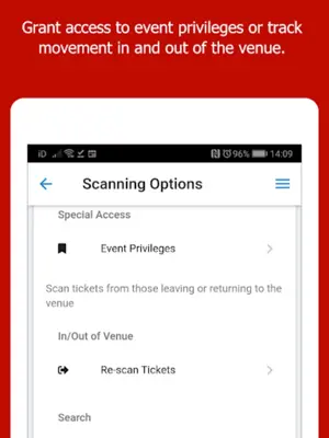 Ticketing.events QR Code Ticket Scanner android App screenshot 8